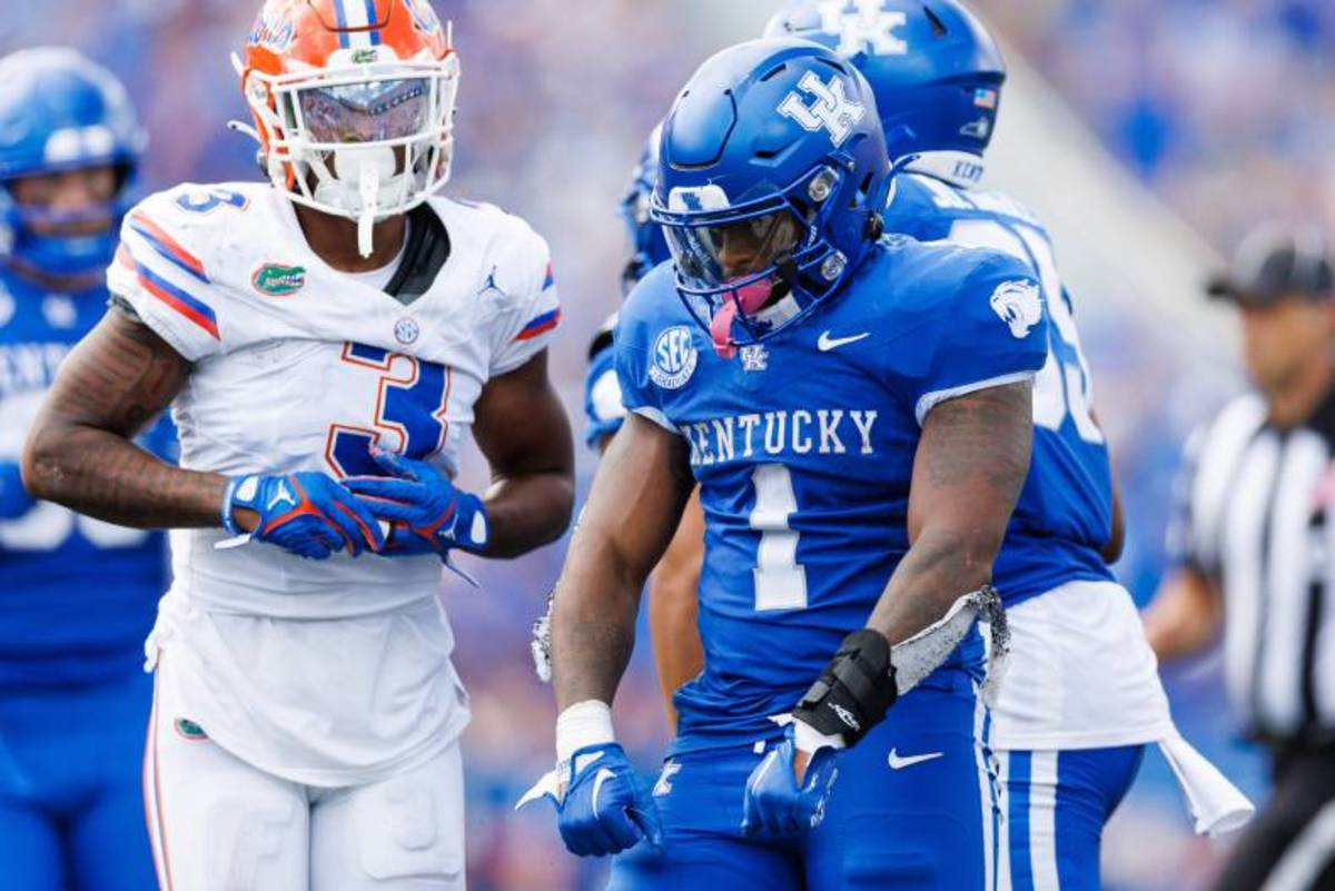 Kentucky running back Ray Davis